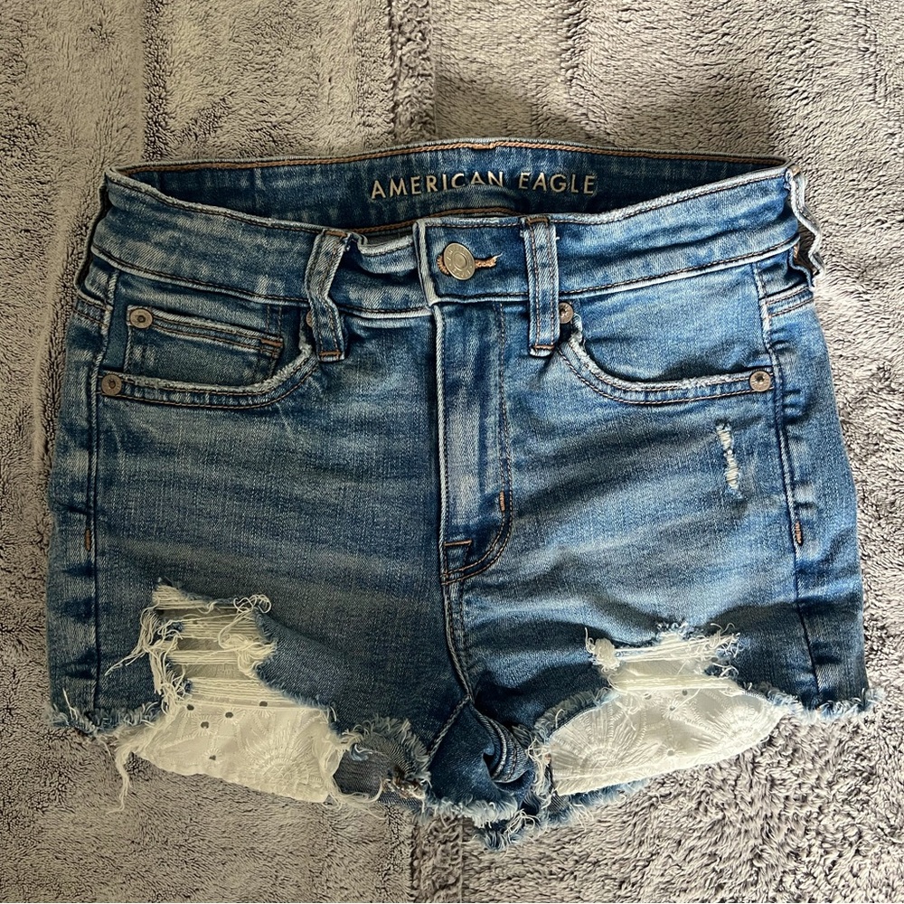 American Eagle Mini Denim Shorts